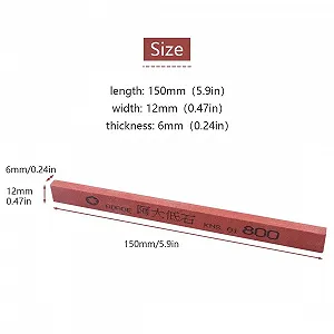 Набір точильних каменів Atoplee 10 шт. 120#-1000# 150x12x6 мм synthetic.ua - Фото 1