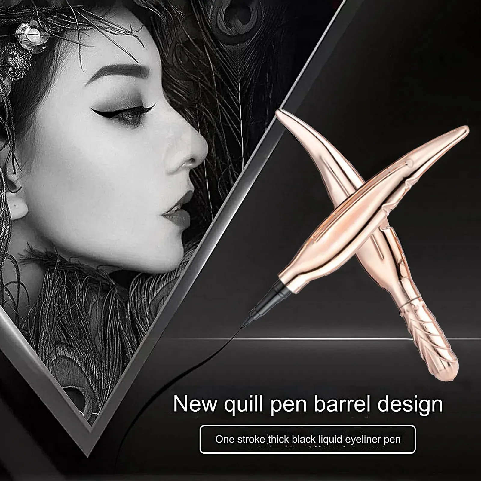 Подводка для глаз Calligrapher Черный, фото №3