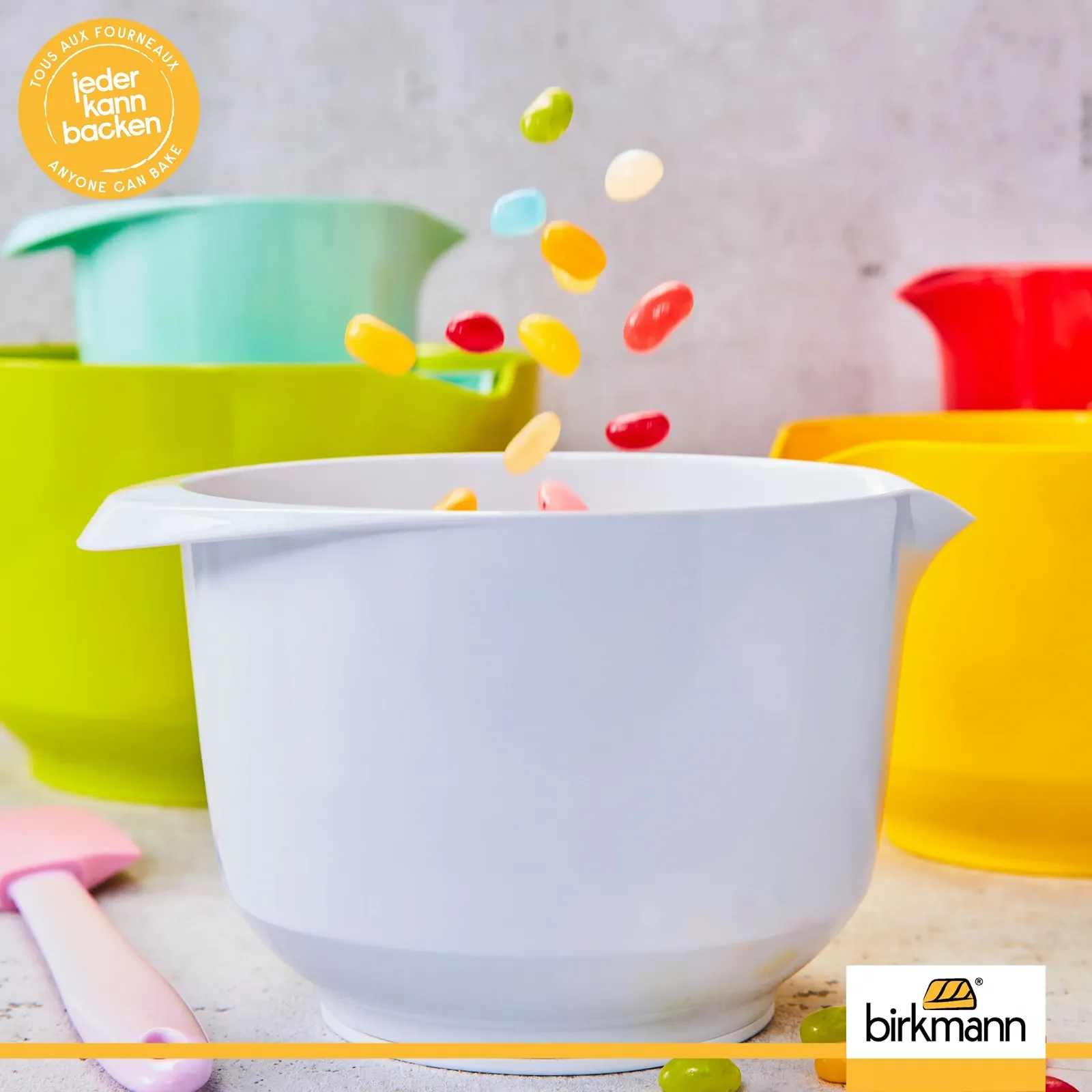 Миска для змішування та сервірування Birkmann Colour Bowls 709331 1,5 л Сірий, фото №8 Миска для змішування та сервірування Birkmann Colour Bowls 709331 1,5 л Сірий, фото №8