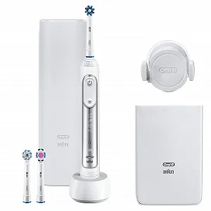 Електрична зубна щітка Oral-B Genius 8200W Silver Silver для дорослих - Фото 1