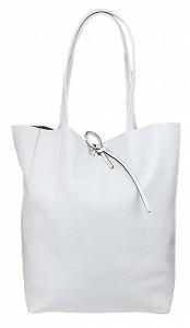 Женская сумка с открытым верхом Girly Handbags из натуральной кожи - Фото 1
