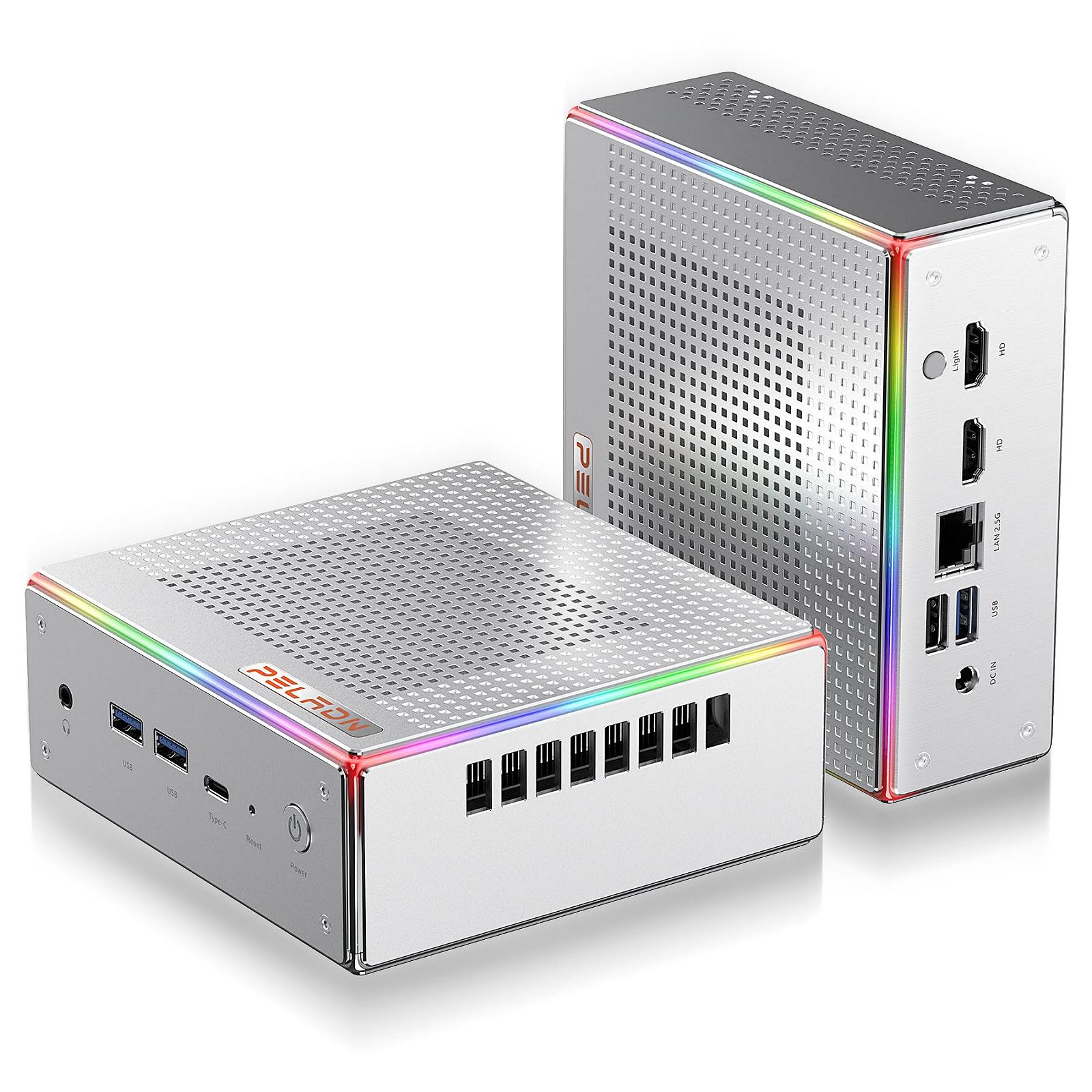 Мини ПК PELADN HA-4 Gaming Ryzen 7 7735HS 32GB/1TB черный, фото №3