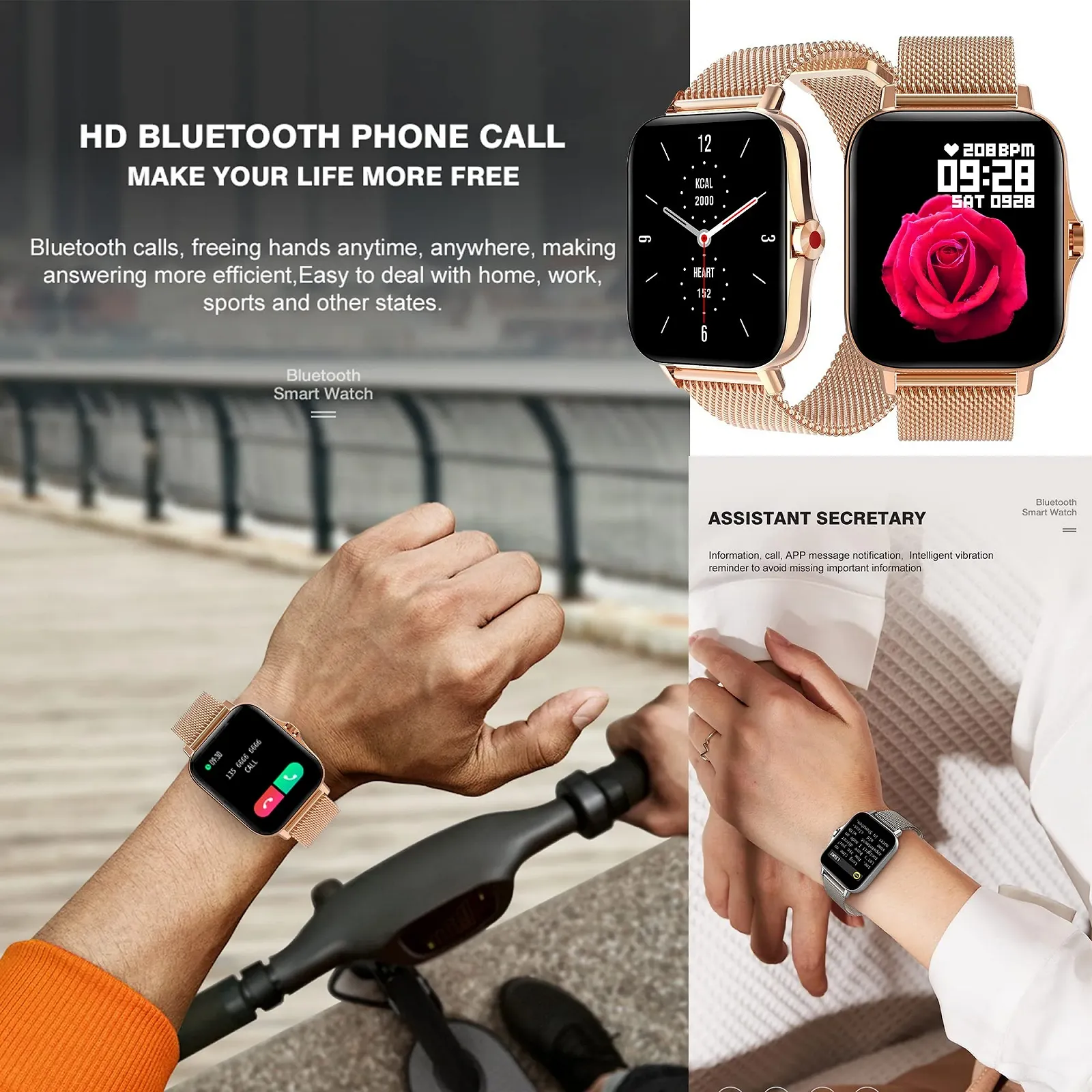 Женские Смарт-часы с функцией телефона, 1.69, фото №2 Женские Смарт-часы с функцией телефона, 1.69, фото №2