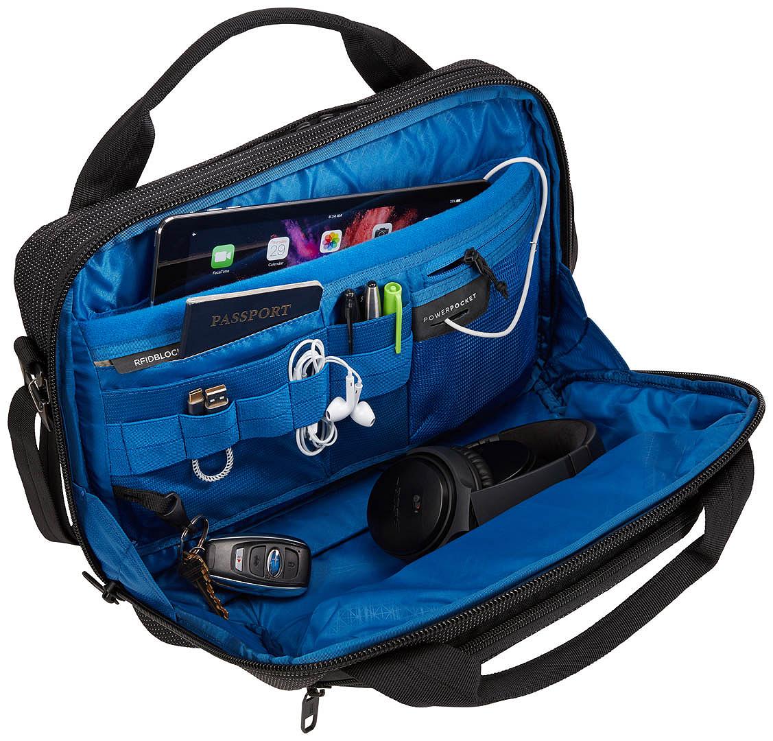 Сумка для ноутбука Thule Crossover 2 Laptop Bag 13.3" black TH 3203843, фото №4