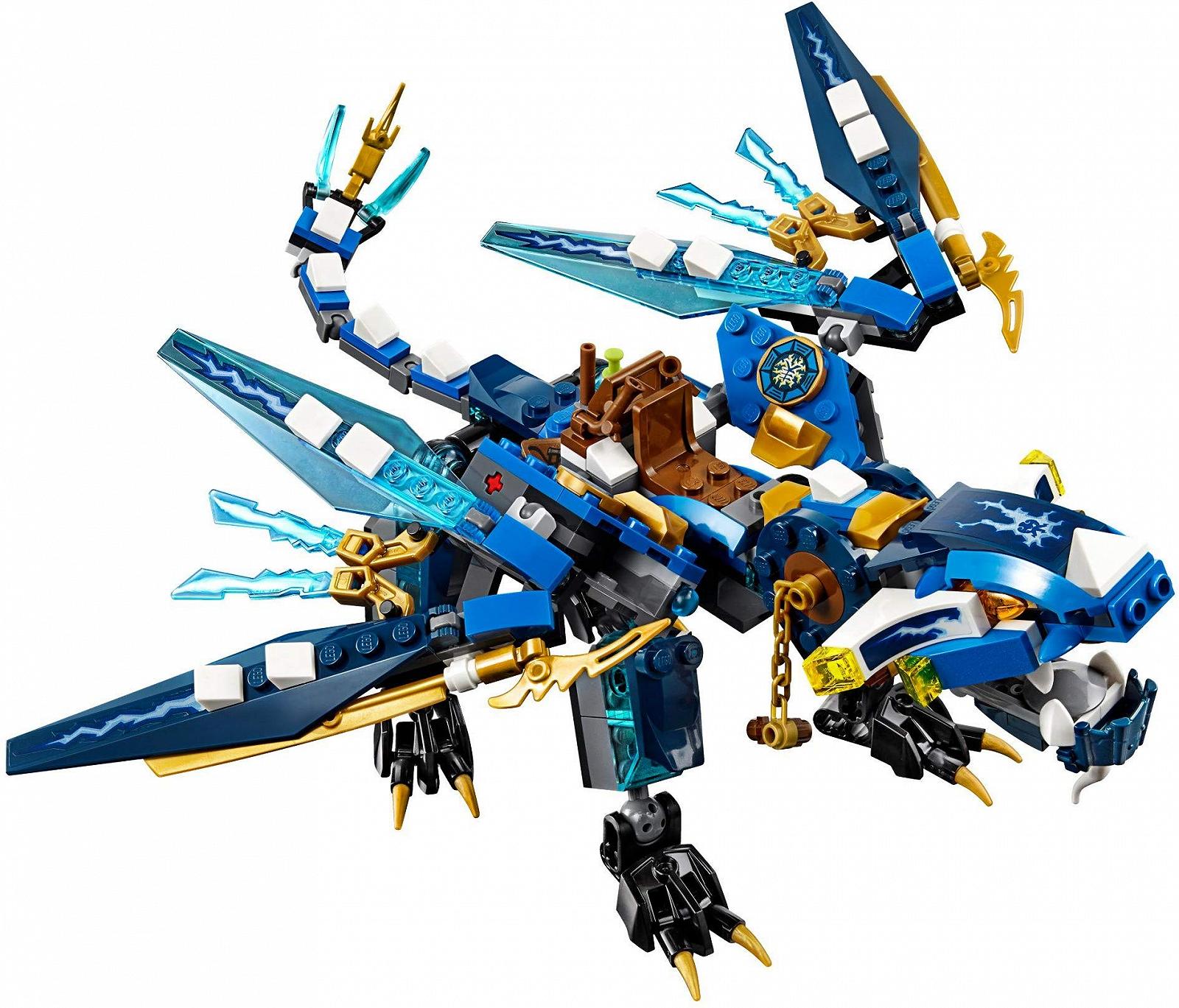 Фигура LEGO Jay's Elemental Dragon, фото №4