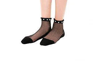 Женские носки Perles Черный 3-7, черный - Фото 1