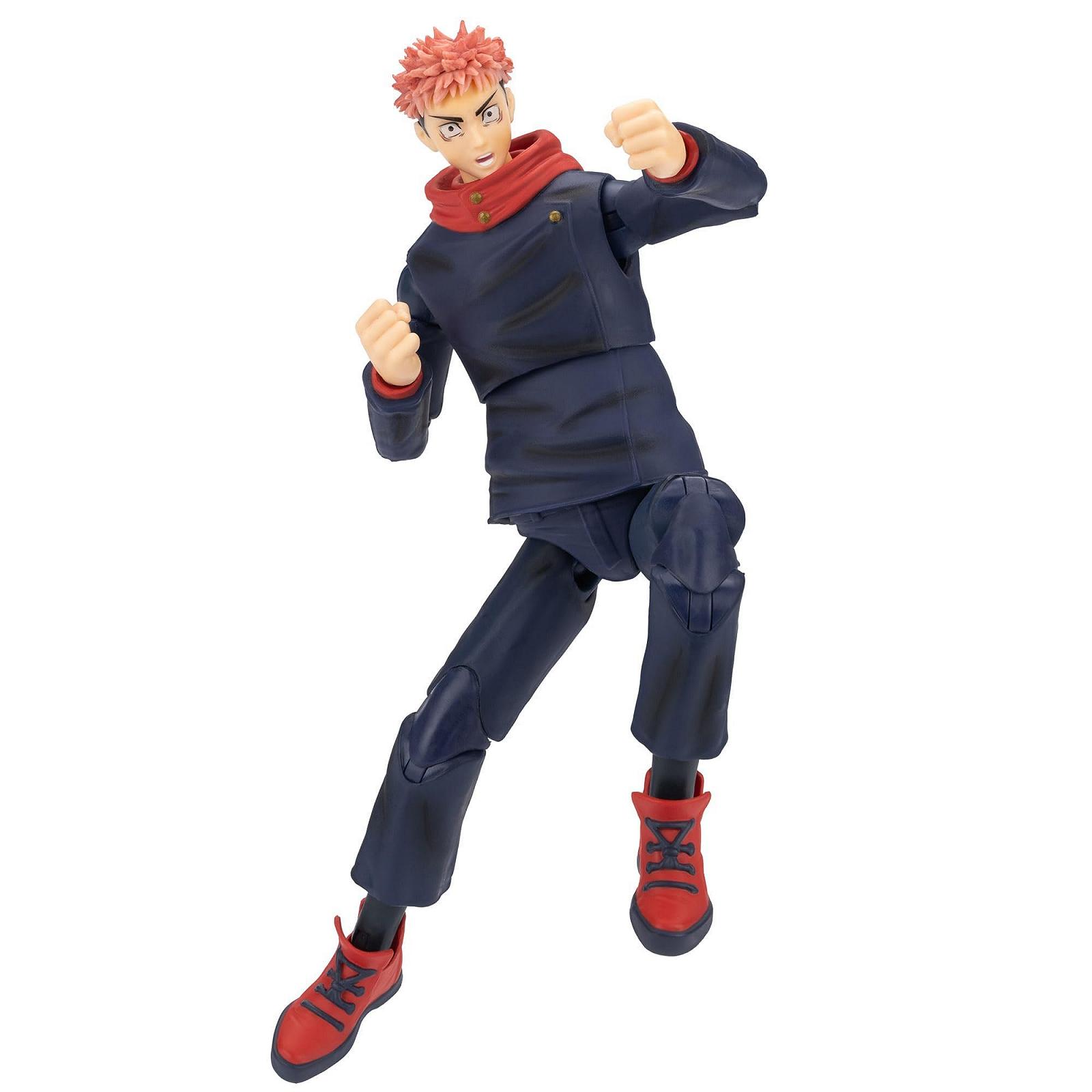 Фігурка Total Anime Jujutsu Kaisen Yuji Itadori 16,5 см (змінні обличчя, запасні руки, енергетичні ефекти), фото №3