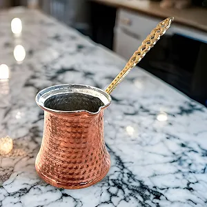 Мока Кофейник Ali Baba Медный на 4 персоны XL - Фото 1