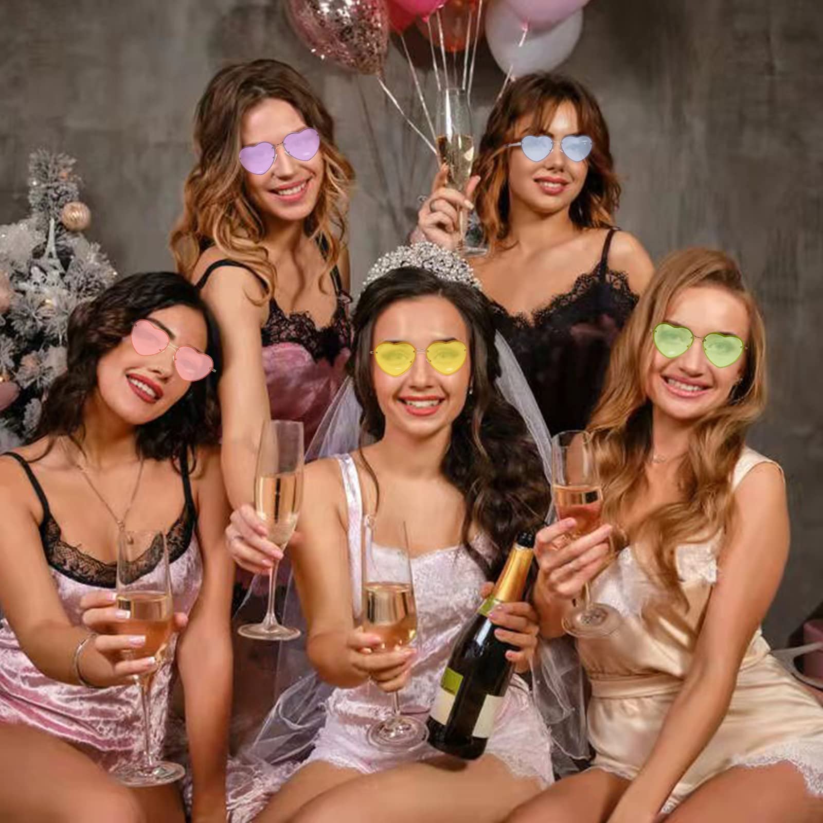 Сонцезахисні Окуляри Johiux Серце Вінтаж, фото №6 Сонцезахисні Окуляри Johiux Серце Вінтаж, фото №6