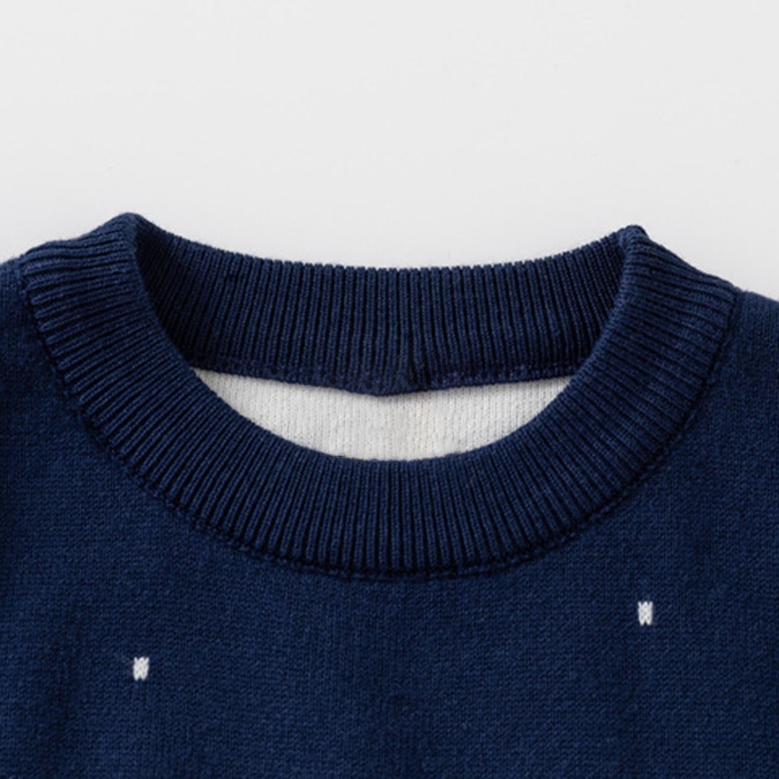 Пуловер для хлопчиків Дитячий Джемпер з довгими рукавами, фото №2