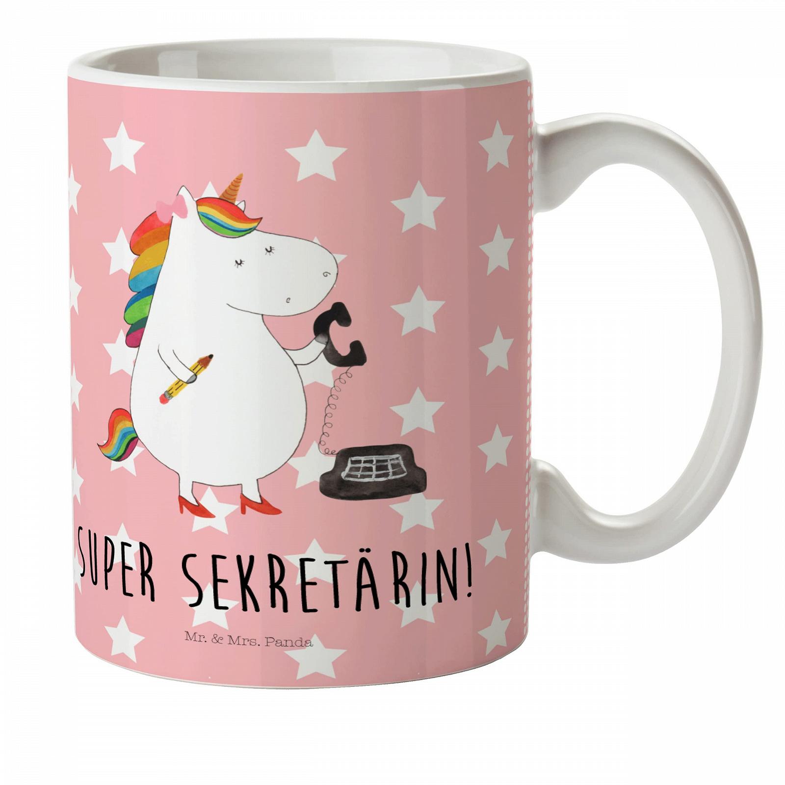 Дитяча Пластикова Чашка Mr. & Mrs. Panda Unicorn Секретар 300 мл, фото №1