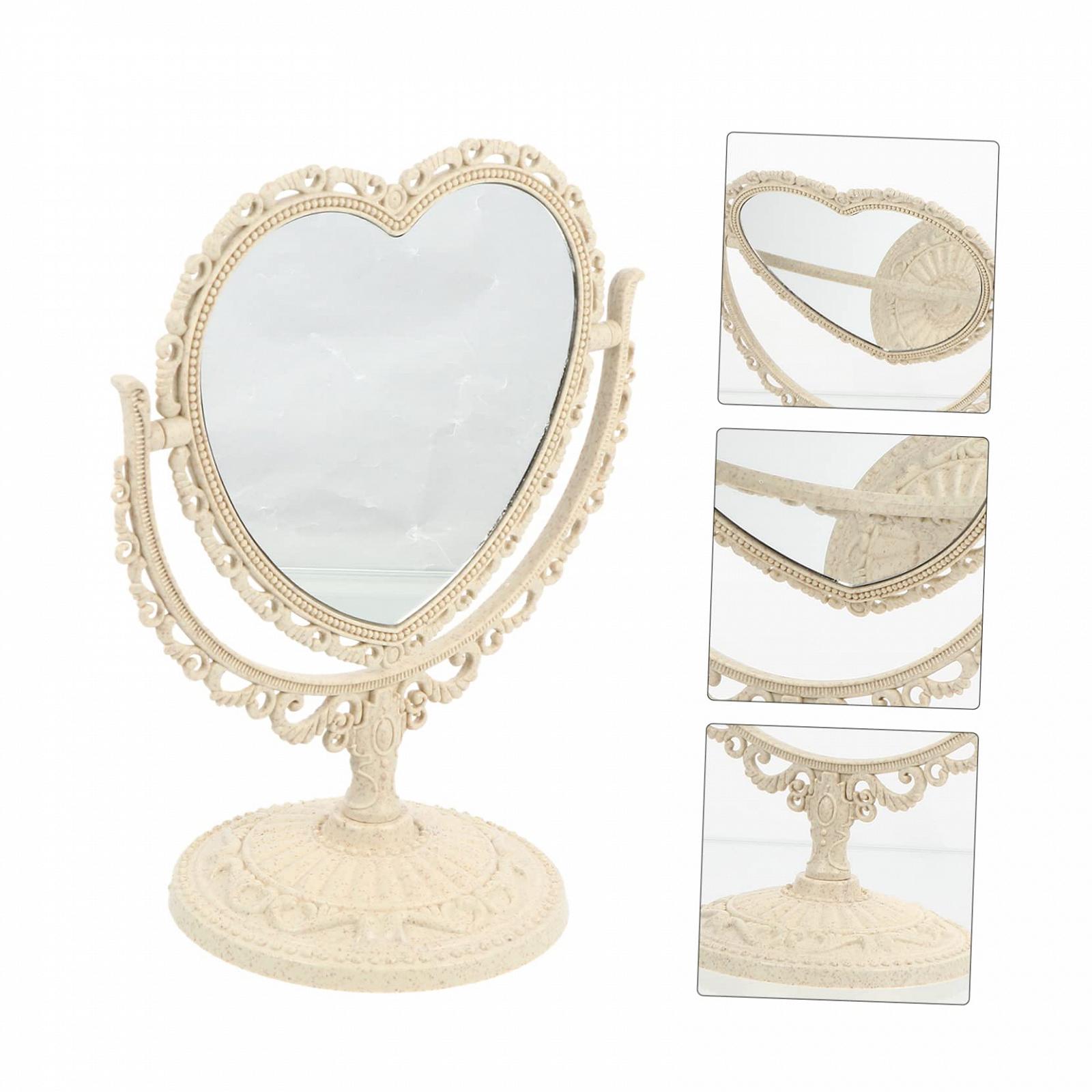 Попередній дзеркало POPETPOP 1stk ретро косметичний стіл в формі серця з пластику, фото №7