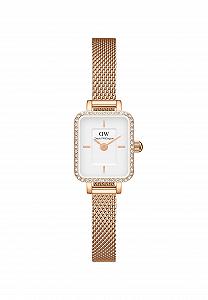 Часы Daniel Wellington Quadro One Size 316L нержавеющая сталь розовое золото, розовое золото, браслет - Фото 1