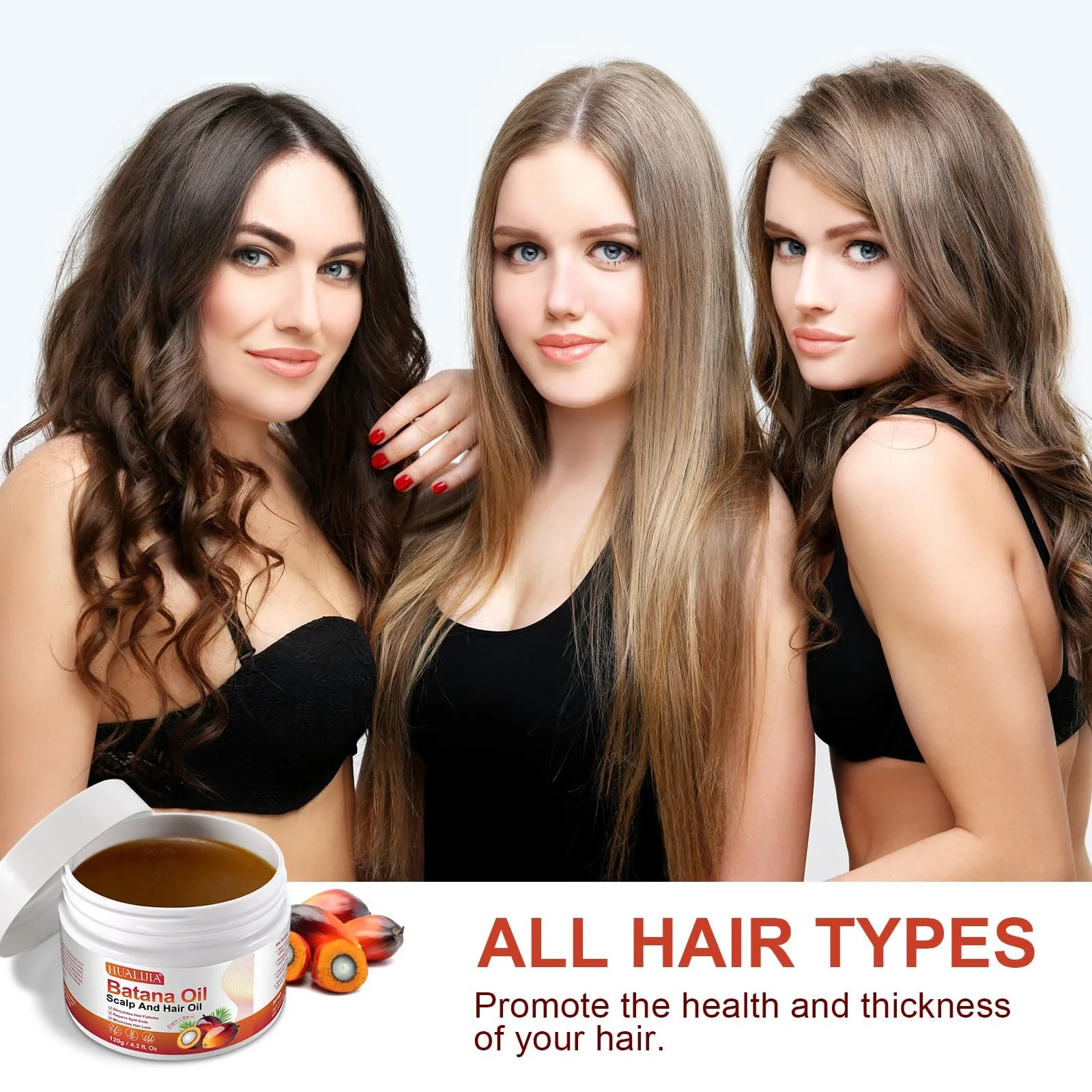 Олія Batana холодного віджиму, 2 шт, Стимулює ріст волосся, фото №7