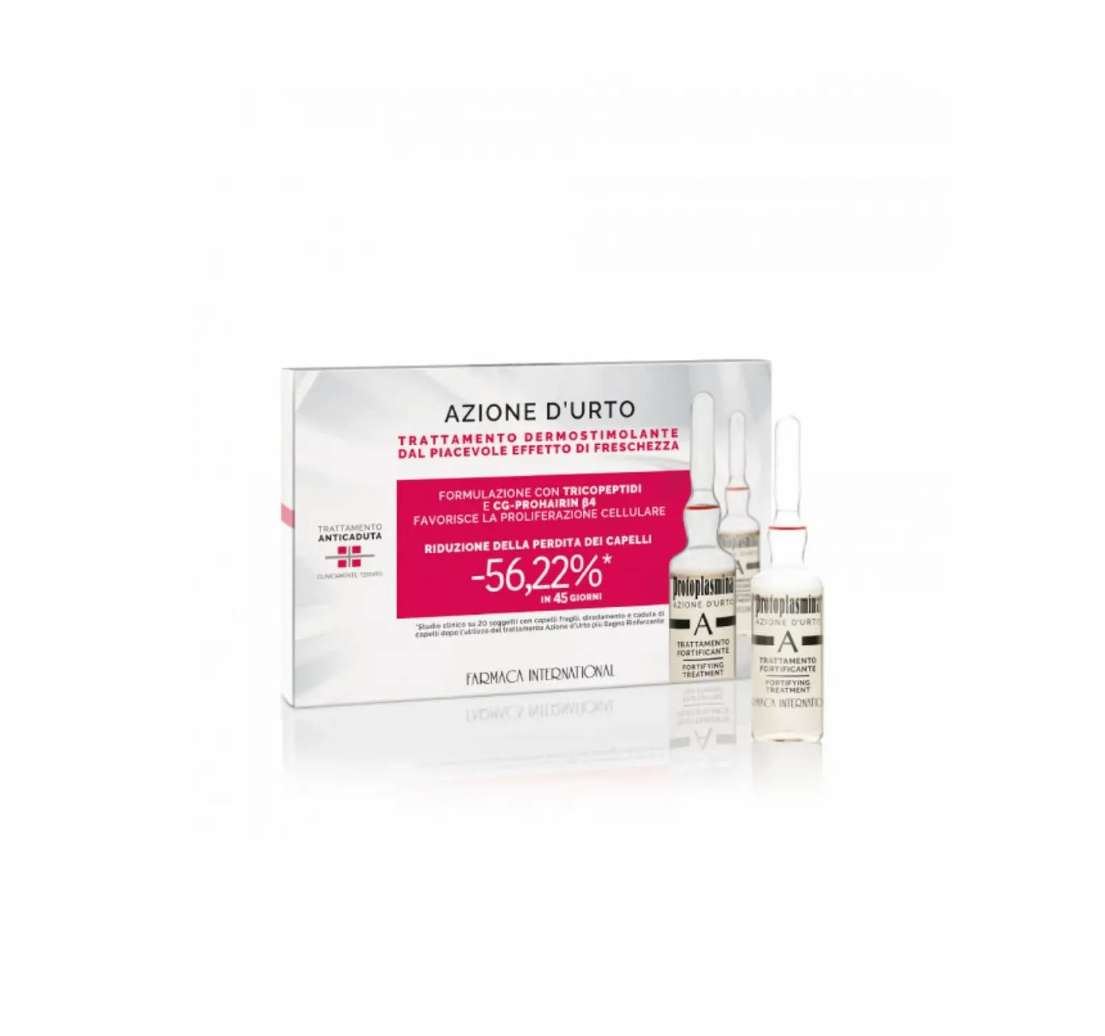 Тінктура Protoplasmina Hair Action Urto 6 флаконів по 8 мл Захист від випадіння волосся, фото №2 Тінктура Protoplasmina Hair Action Urto 6 флаконів по 8 мл Захист від випадіння волосся, фото №2