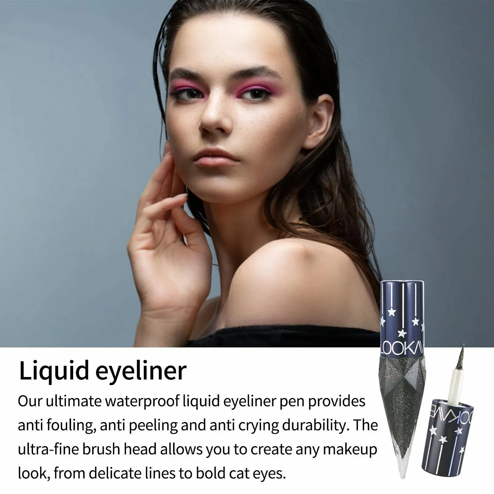 Підводка для очей з блискітками Jildouf, фото №2