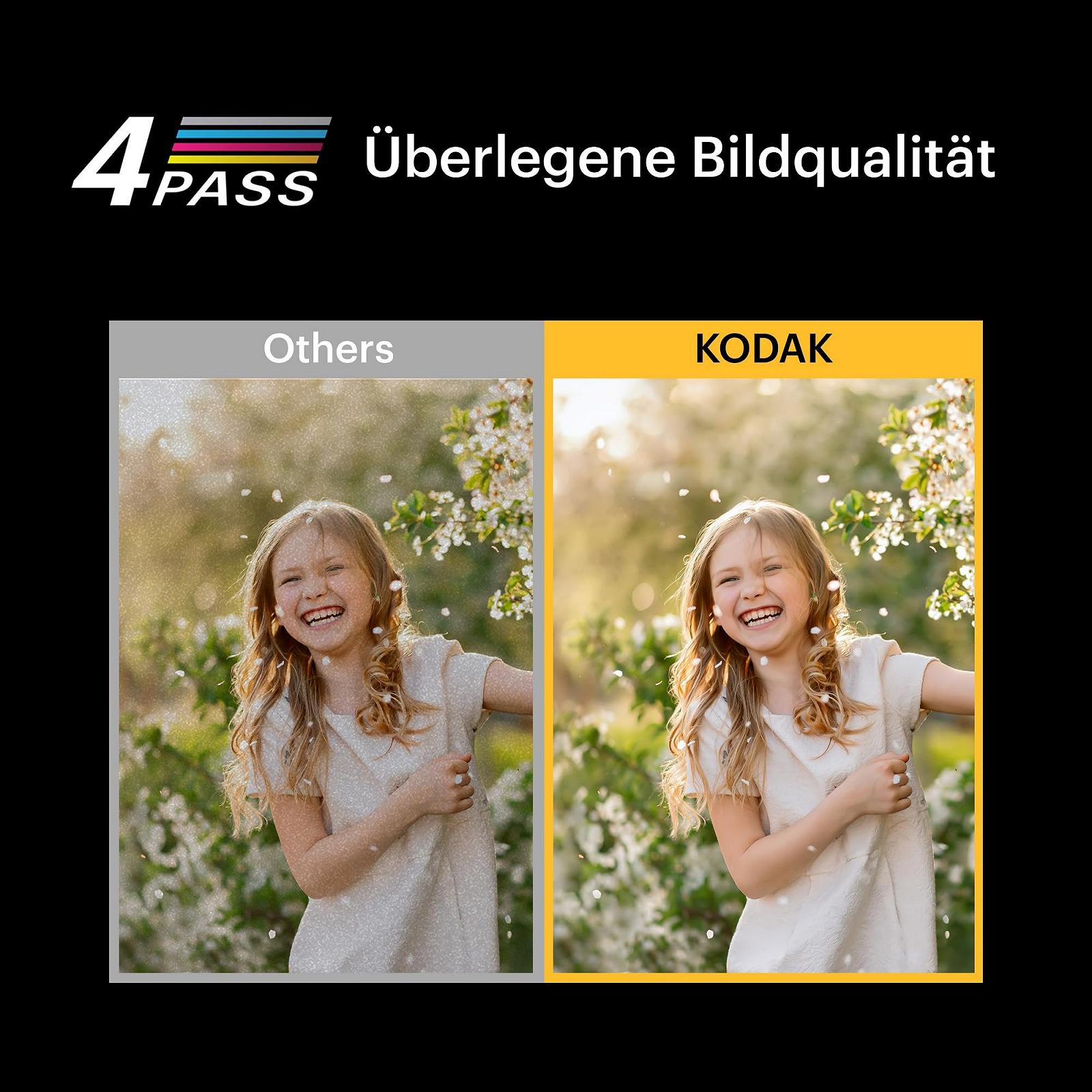 Фотокамера миттєвого друку Kodak Mini Shot 2 Retro, портативна, бездротова, сумісна з iOS і Android, Bluetooth, фото 5.3 x 8.6 см, фото №8