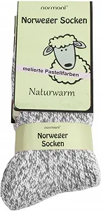 Носки Как Ручной Вязки Норвежские 4 Пары, Толстые и Теплые synthetic.ua - Фото 1