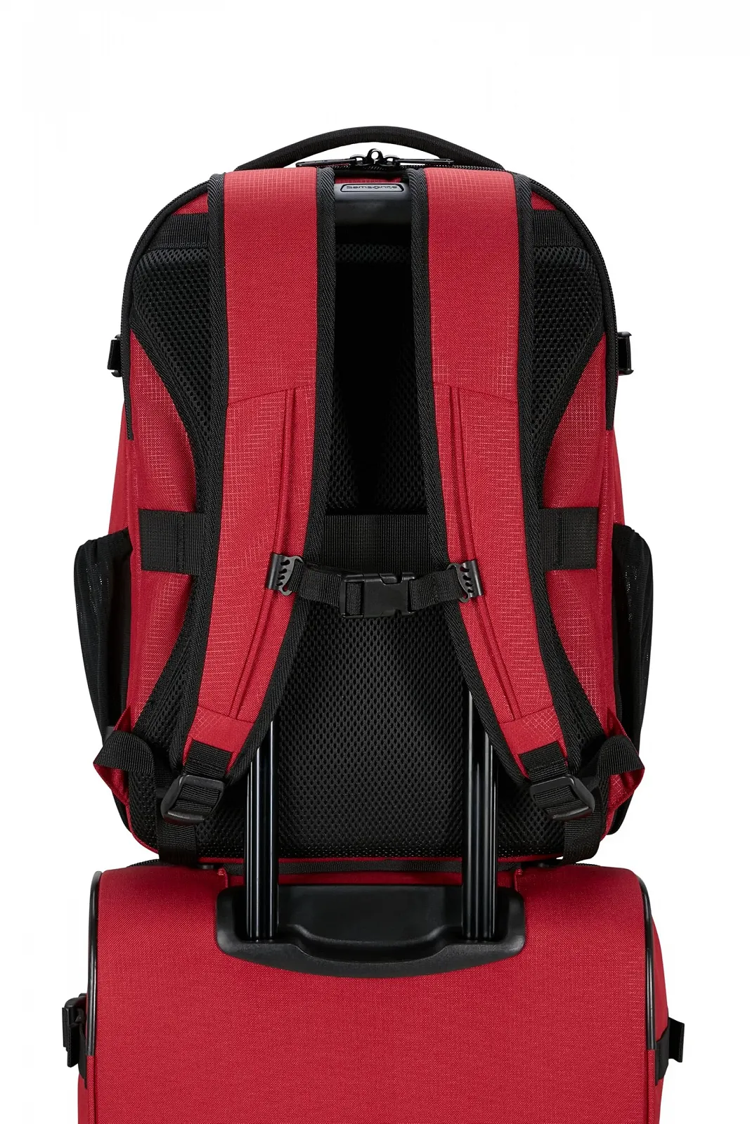 Рюкзак для ноутбука Samsonite Roader LAPTOP BACKPACK M Expandable 17.3 дюйма Red Clay, фото №8