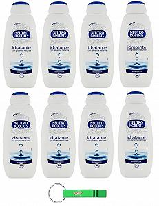 Гель для душу Neutro Roberts Idratante з натуральним гліцерином 8 x 450 мл - Фото 1