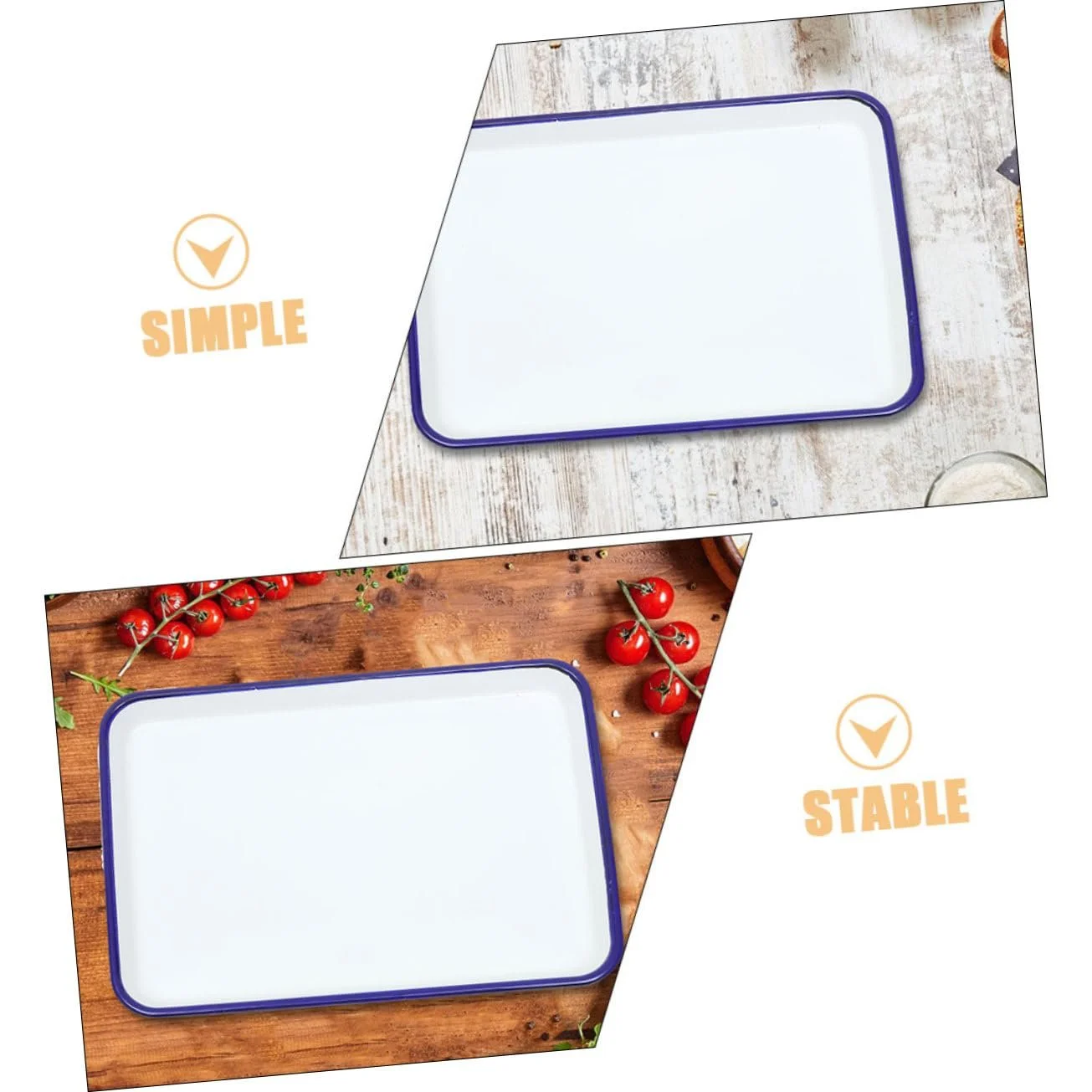 Деко Sosoport емальоване багатофункціональне термостійке антипригарне зносостійке, фото №6