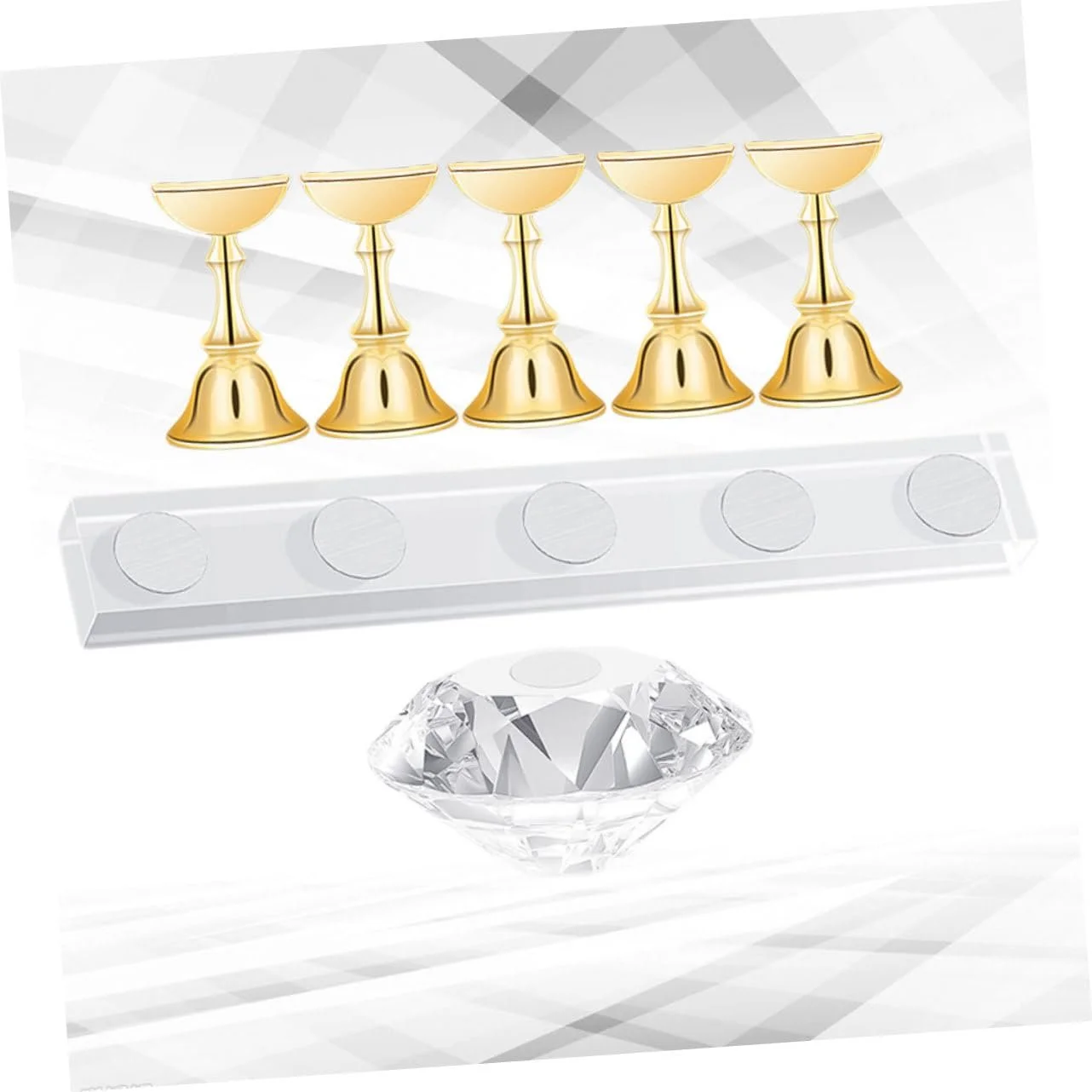 Набор для демонстрации ногтей PACKOVE, 7 шт., акриловая подставка-держатель, фото №9 Набор для демонстрации ногтей PACKOVE, 7 шт., акриловая подставка-держатель, фото №9