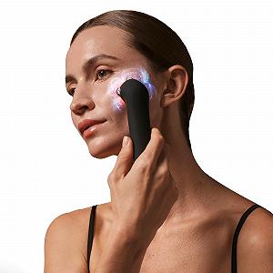 Масажер для обличчя Мікротоковий FAQ Series 402 Dual з EMS Gua Sha, для лімфодренажу, з червоним світлом для тонізації, червоний - Фото 1