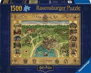 Пазл Ravensburger Harry Potter Hogwarts Card 12000720 1500 елементів 14+ - Фото 1