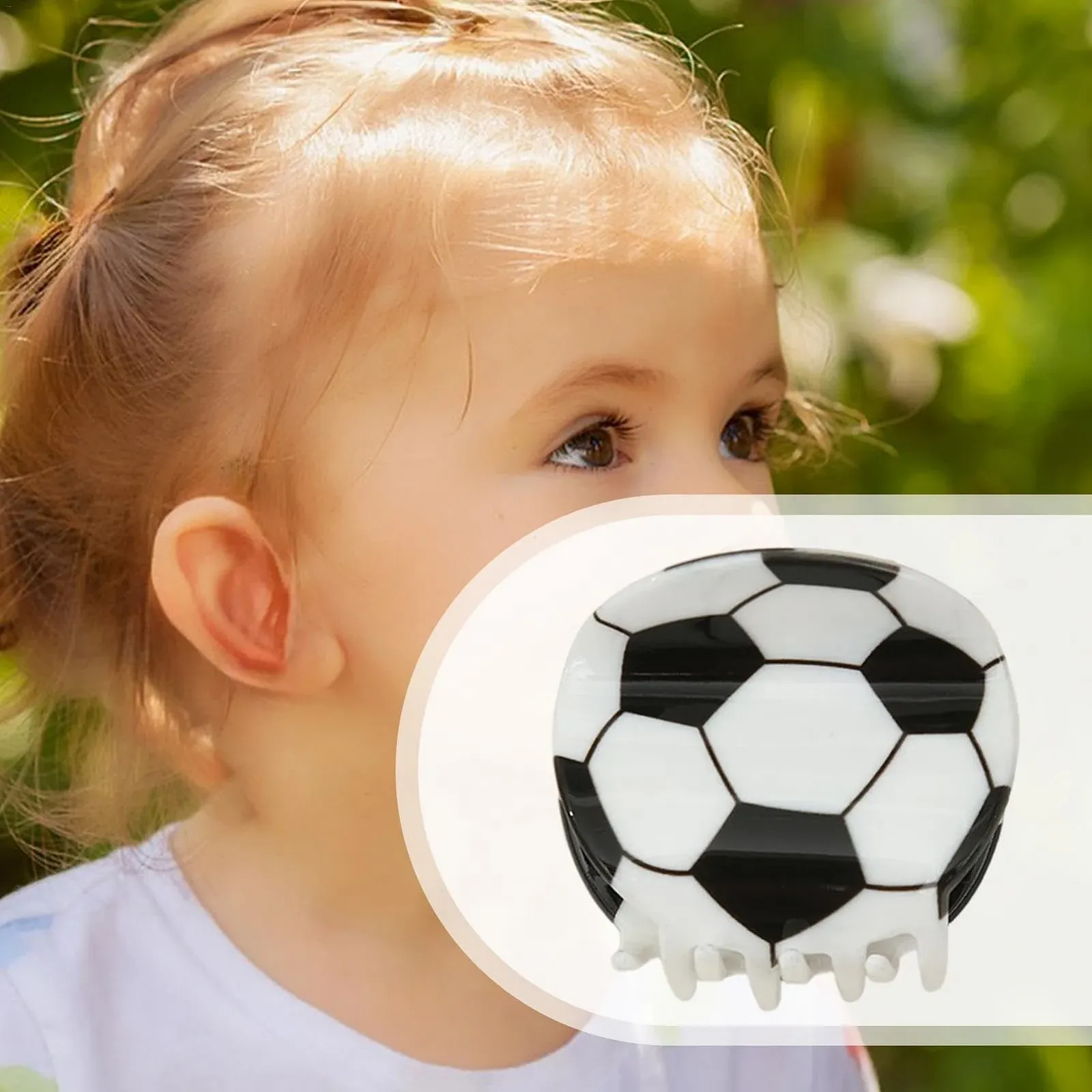 Заколка для волос Спортивная Креативный Футбол Баскетбольный Теннисный для женщин Спортивные аксессуары для волос для женщин и девушек, фото №7