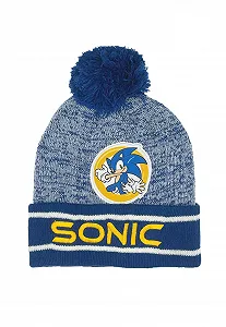Шапка-бини Sonic the Hedgehog Детская зимняя вязаная шапка Маленькие подарки для мальчиков - Фото 1