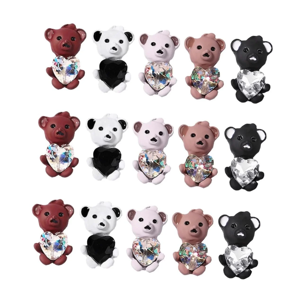 Украшение для ногтей Медведь Стразы, фото №1 Украшение для ногтей Медведь Стразы, фото №1