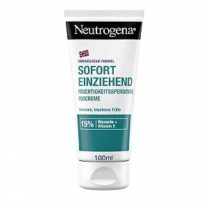 Крем для ног Neutrogena Norwegian Formula быстро впитывающийся с 15% глицерином и витамином E 100 мл - Фото 1