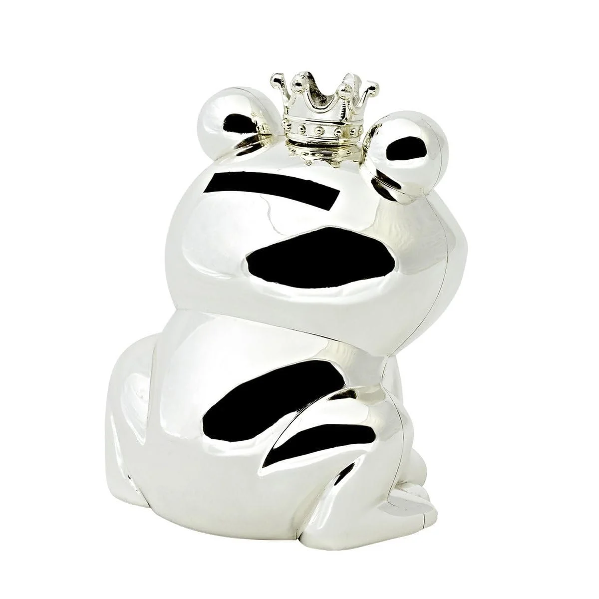 Скарбничка ED2756 Король-жаба Посріблена 9 см, фото №2