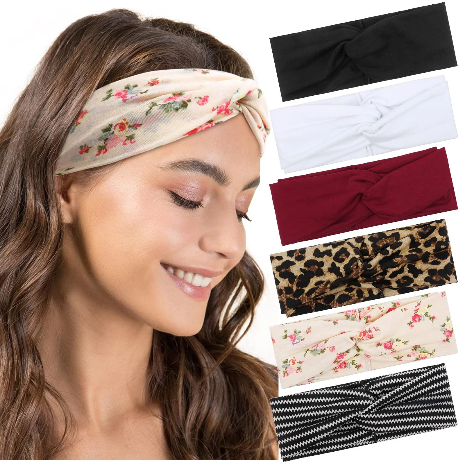 Бохо Повязка Женская Эластичная, фото №1