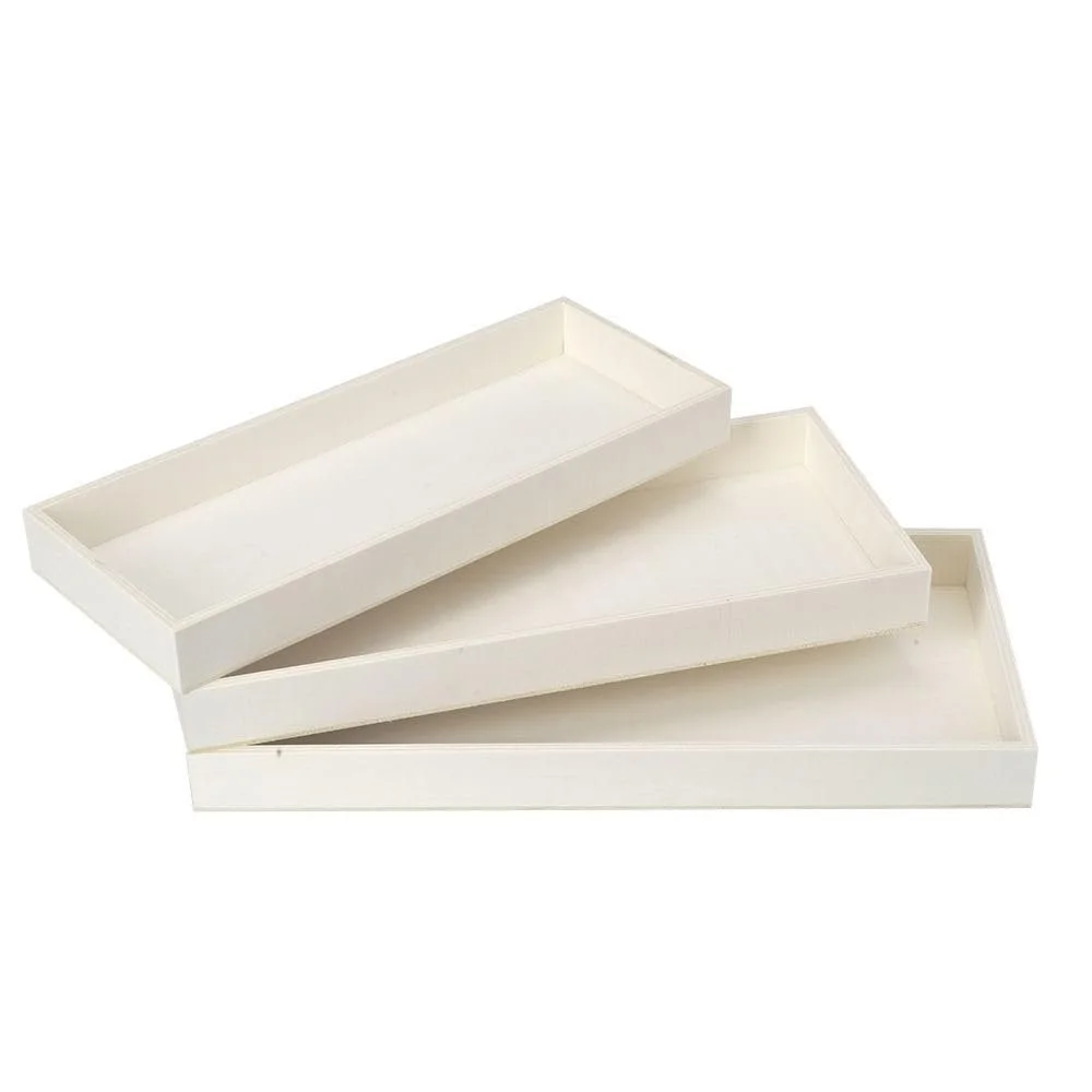 Декоративні підноси Ideen mit Herz Прямокутні Без ручок Набір з 3 штук, фото №1 Декоративні підноси Ideen mit Herz Прямокутні Без ручок Набір з 3 штук, фото №1