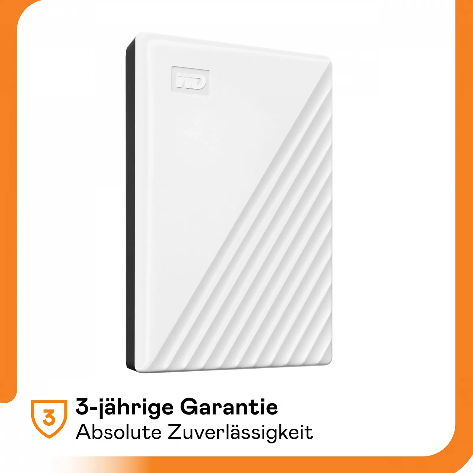 Внешний жесткий диск WD My Passport 6TB USB 3.2 White, фото №6