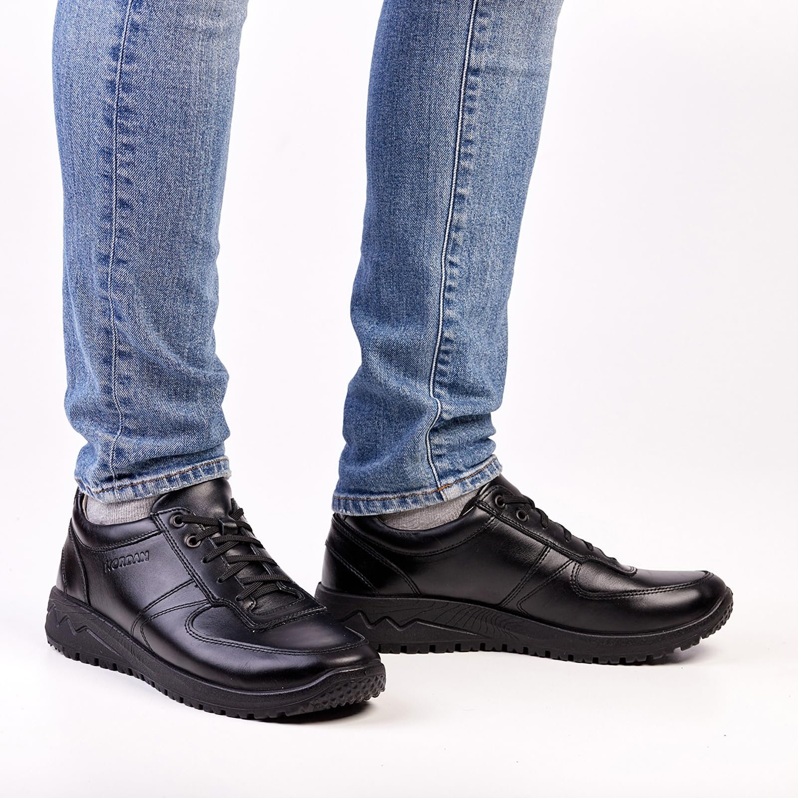 Кроссовки мужские Nordan Original кожаные, фото №4