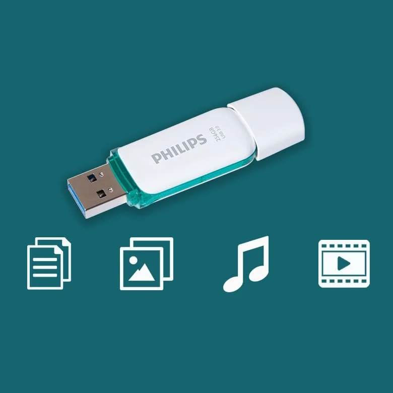 USB-флеш-накопичувач Philips Snow Edition 256GB USB 3.0 100 МБ/с Green, фото №7