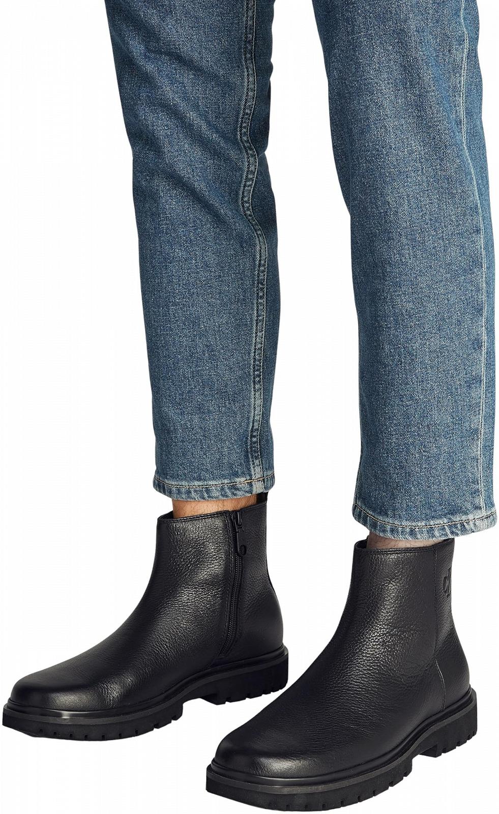 Челси Ботинки Calvin Klein Eva Mid Chelsea Zip Boot Tumbled Ym0ym01173, фото №6