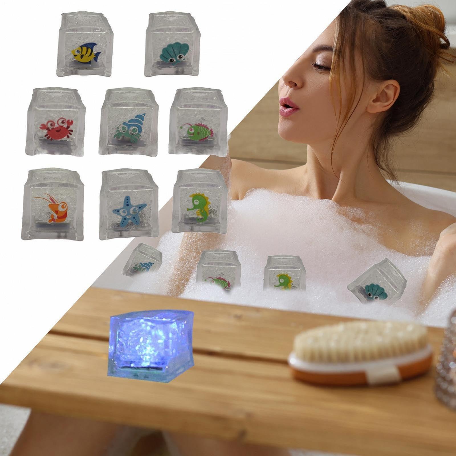 Кубик, що змінює колір, Світиться у воді, фото №7