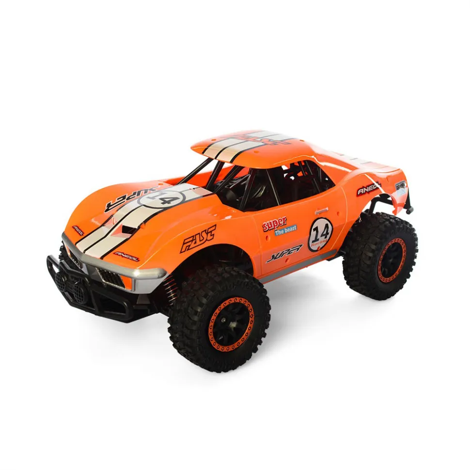 Игрушка Джип SL-150A на радиоуправлении оранжевый, фото №1