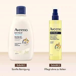 Гель для душу та спрей-олія для тіла Aveeno Skin Relief для дуже сухої та чутливої шкіри synthetic.ua - Фото 1
