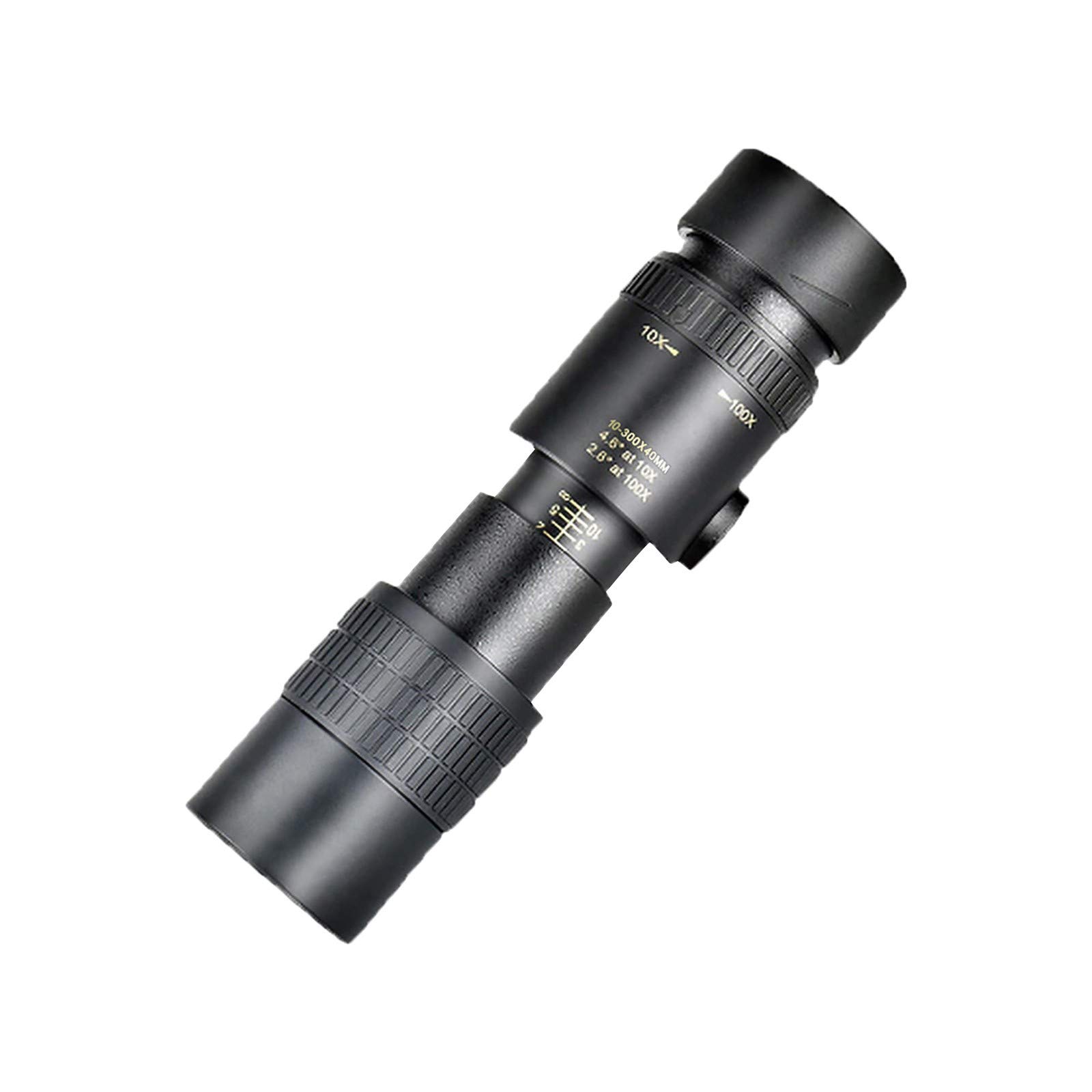 Монокуляр Super Telephoto Zoom 4K 10-300 x 40 мм Портативний з адаптером для смартфона та штативом, фото №6