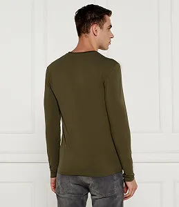 Мужской свитер Guess Jeans, Зеленый, L synthetic.ua - Фото 1