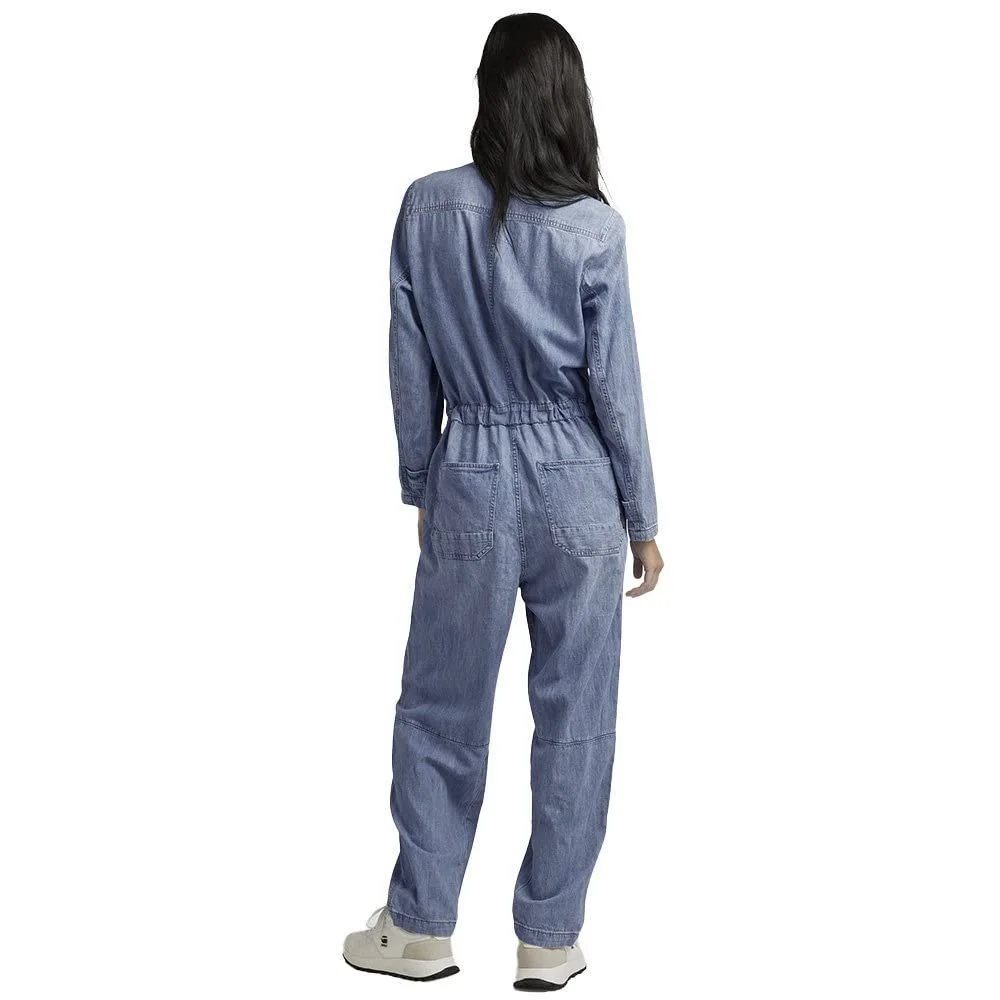 Жіночий джинсовий комбінезон G-Star Denim Jumpsuit Long Sleeve Medium Aged -XL, фото №3