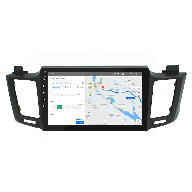 Статова магнітола Lesko для Toyota RAV4 (2012-2015)9 2/32Gb 4G Преміум GPS Android, фото №4