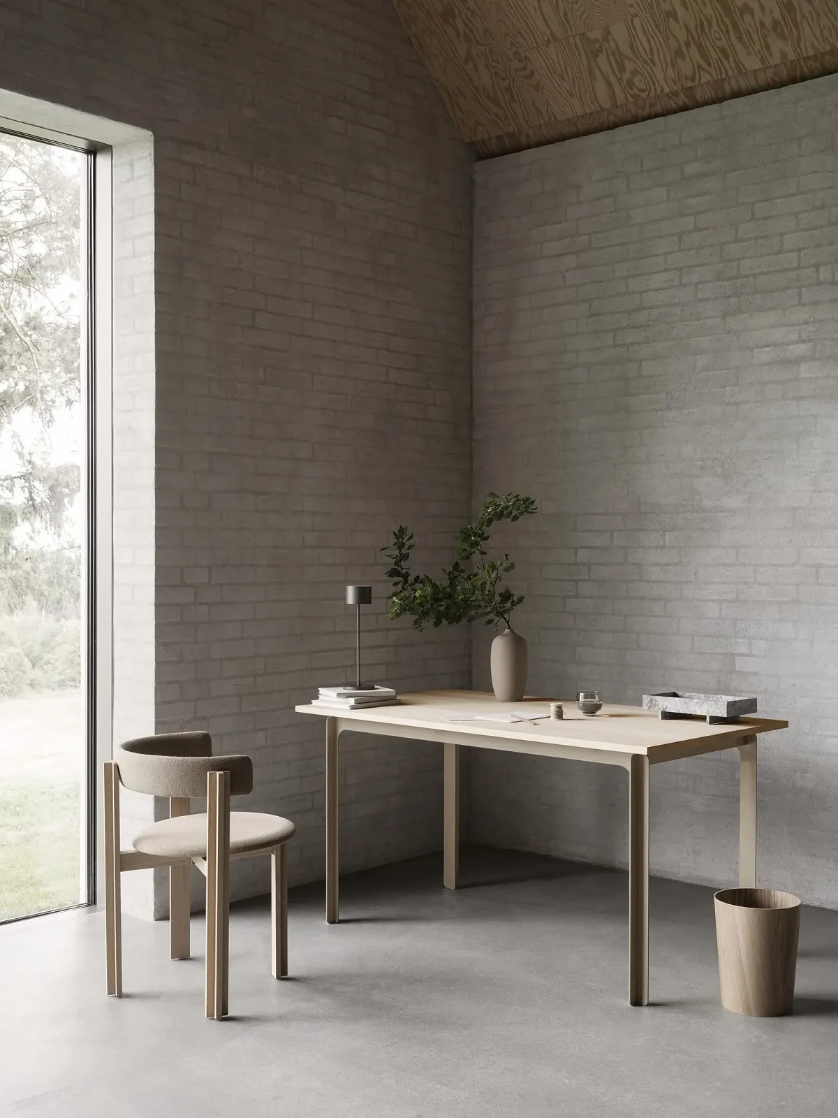 Настільна лампа Blomus Farol Mobile LED алюмінієва бездротова Burned Metal, фото №3