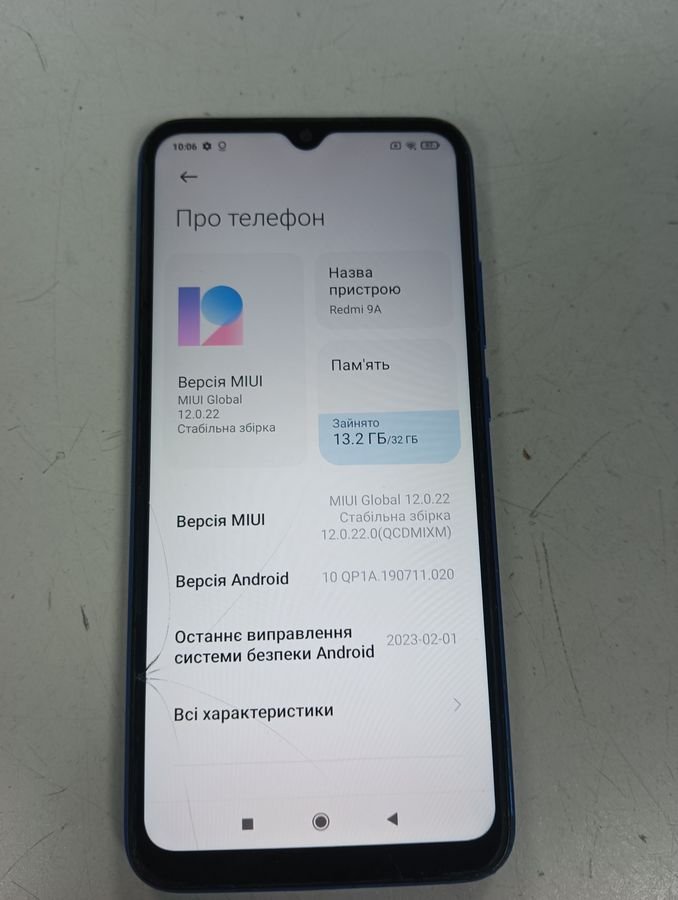 Мобільний телефон Xiaomi redmi 9a 2/32gb бу black, фото №2