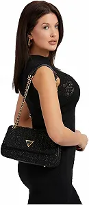 Жіноча сумка через плече Guess BS24GU02 чорний synthetic.ua - Фото 1