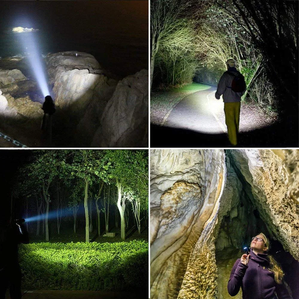 Ліхтар LED Маленький LE1000 Дуже яскравий Zoom-able Міні, фото №8